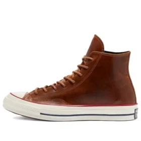 Chuck 70 High “Color Leather – Clove Brown”