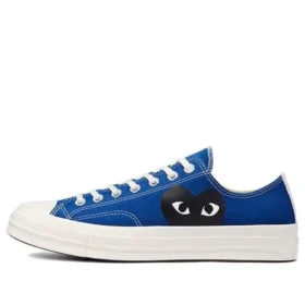 Converse X Comme Des Garons PLAY Chuck 70 Low “Blue Black”