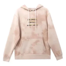 Men”s Converse Tie Dye Gradient Casual Sports Pullover Pink