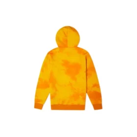 Men”s Converse Tie Dye Gradient Casual Sports Pullover Yellow
